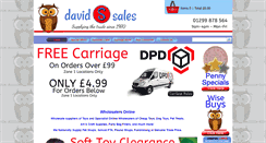Desktop Screenshot of davidssales.co.uk